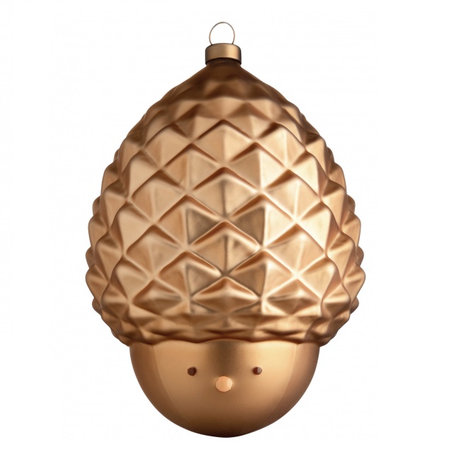 Alessi Dennenappel Kerstbal Amj1317 alessi kopen in de aanbieding